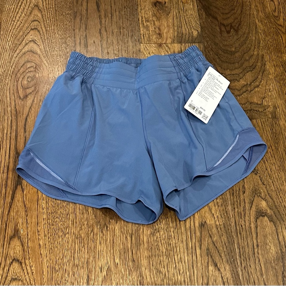 Lululemon Athletica Blue Athletic Shorts with Elastic Waistband